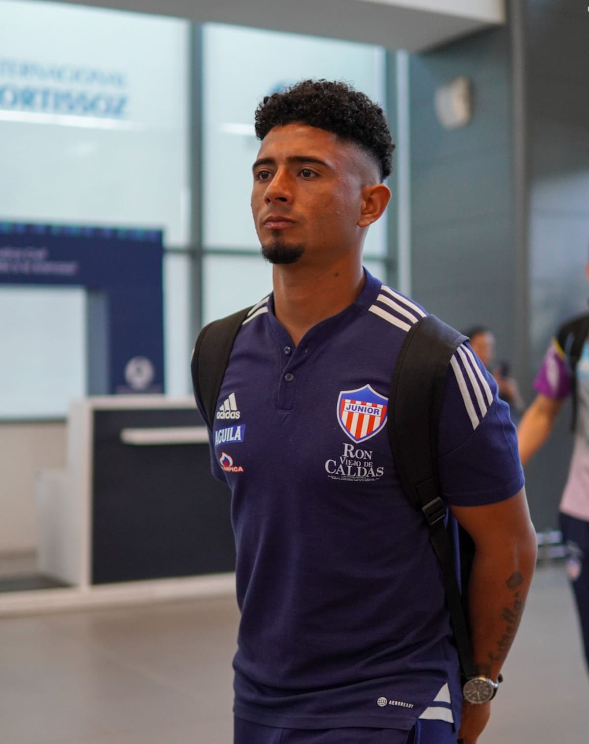 Edwin Herrera, defensa cartagenero al servicio de Junior de Barranquilla.//Cortesía.