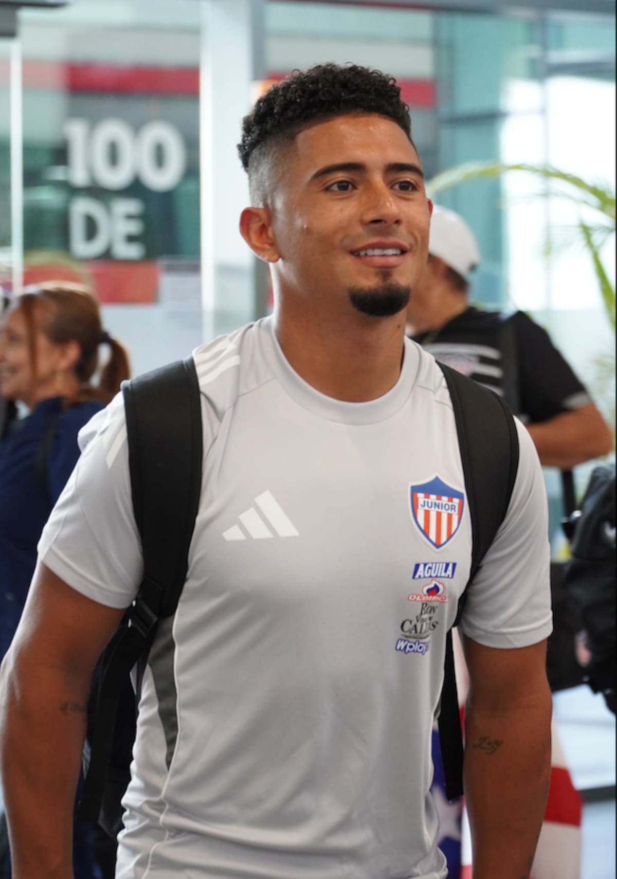 Edwin Herrera, jugador cartagenero al servicio de Junior de Barranquilla.//Cortesía.