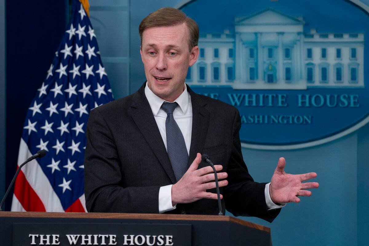 Fotografía de archivo del asesor de Seguridad de la Casa Blanca, Jake Sullivan. EFE/EPA/Ken Cedeno / POOL
