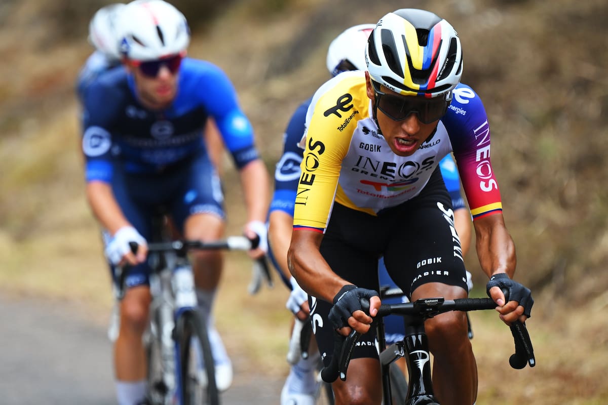 Vuelta a España: apoteósico triunfo de etapa de Egan Bernal
