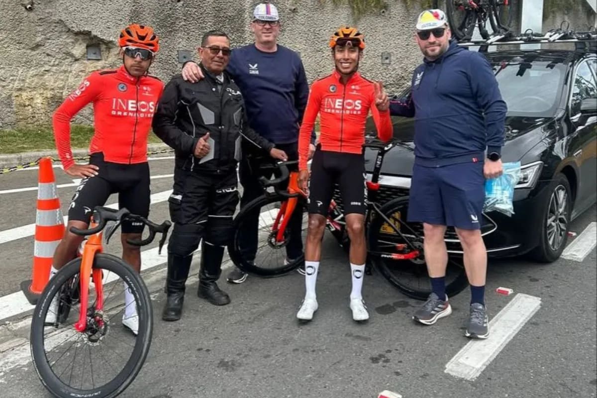 Egan Bernal establece nuevo récord en el Alto de Patios durante su pretemporada