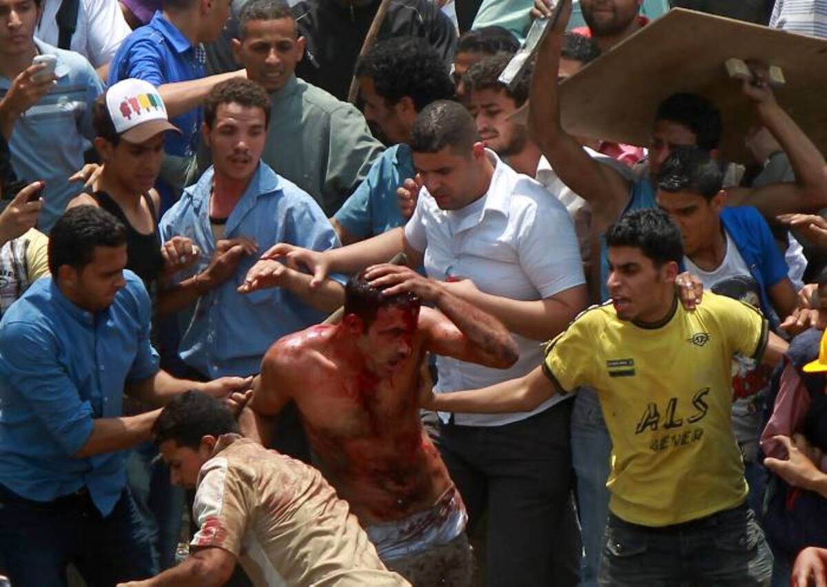 Emfrentamientos en El Cairo. AFP STR