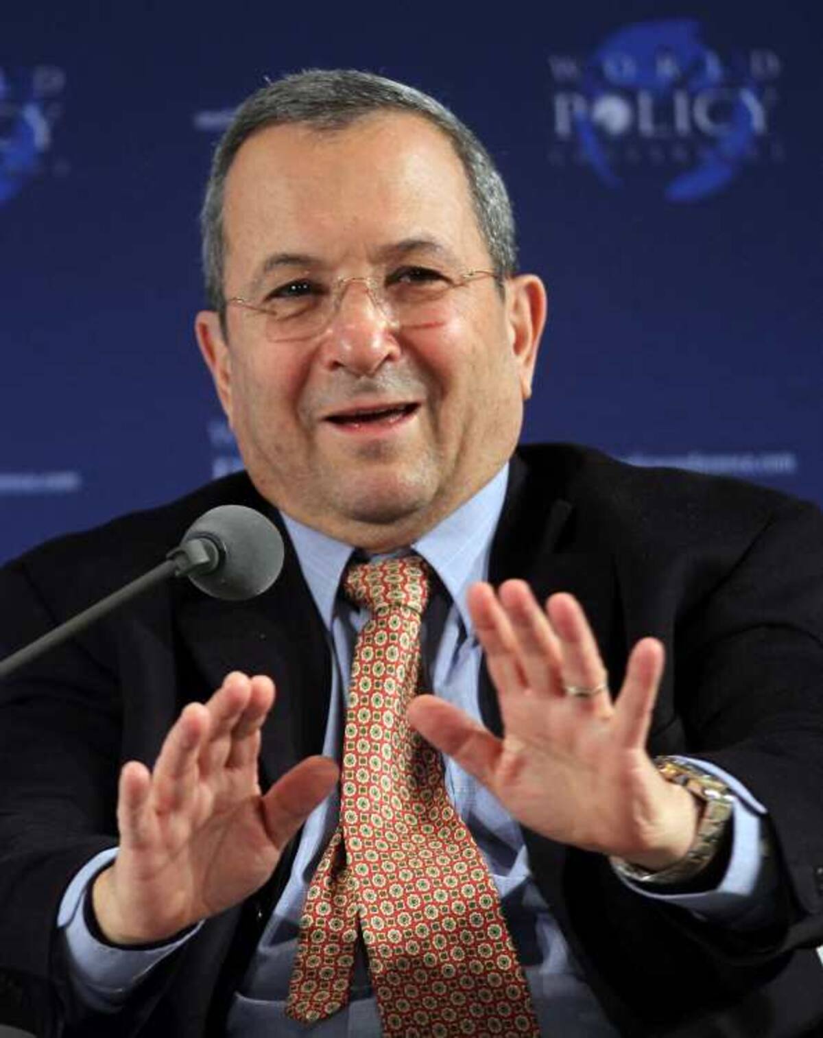 Ehud Barak, ministro de Defensa de Israel. AP Ronald Zak