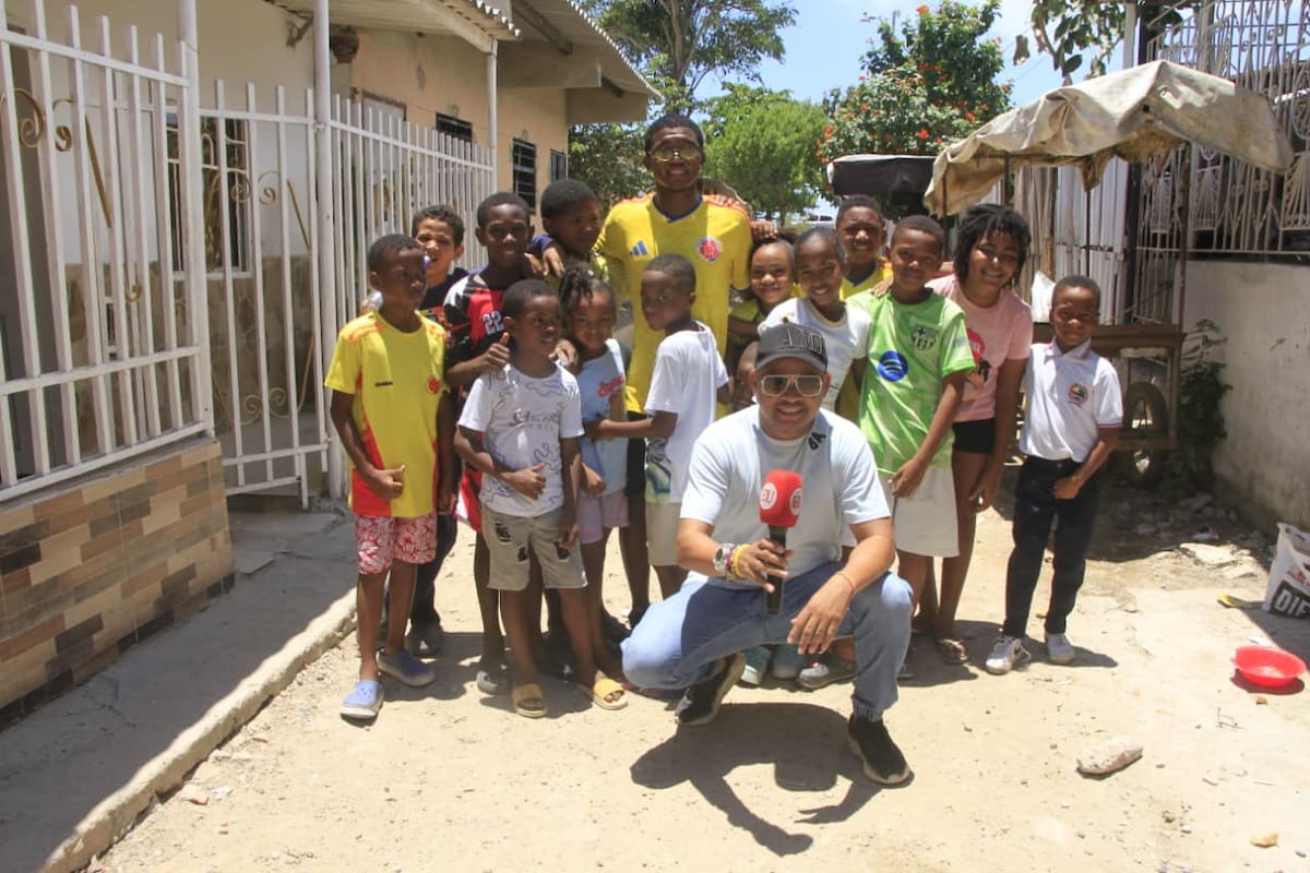 Eider Carrillo es ejemplo para los niños del barrio La Candelaria. //Foto: Julio Castaño - El Universal
