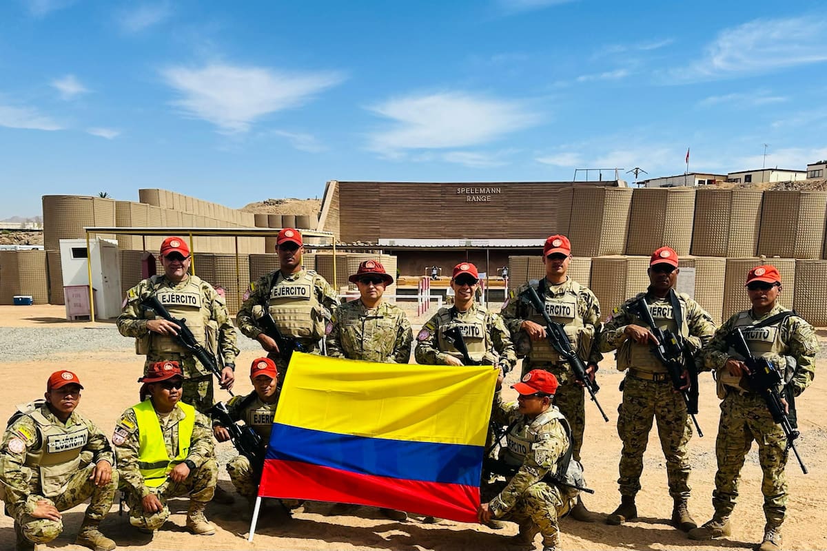 Ejército de Colombia se corona campeón en competencia militar en Sinaí