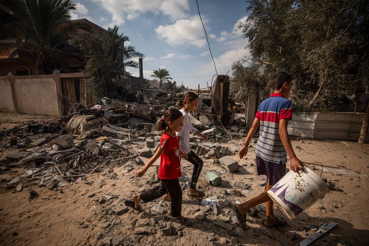 El 6 % de la población de Gaza ha muerto o sido herida debido a la guerra