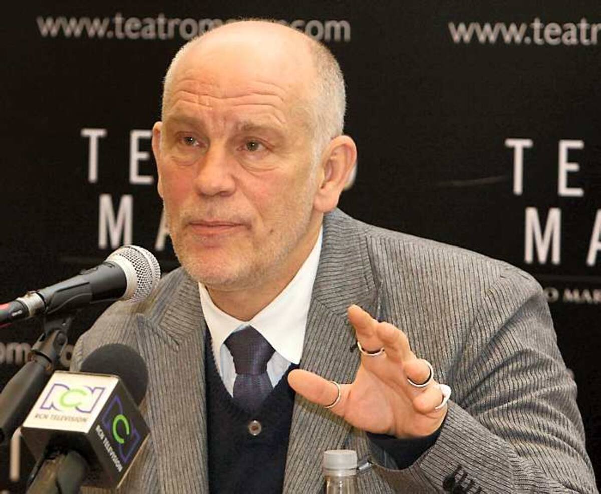 El norteamericano John Malkovich. COLPRENSA