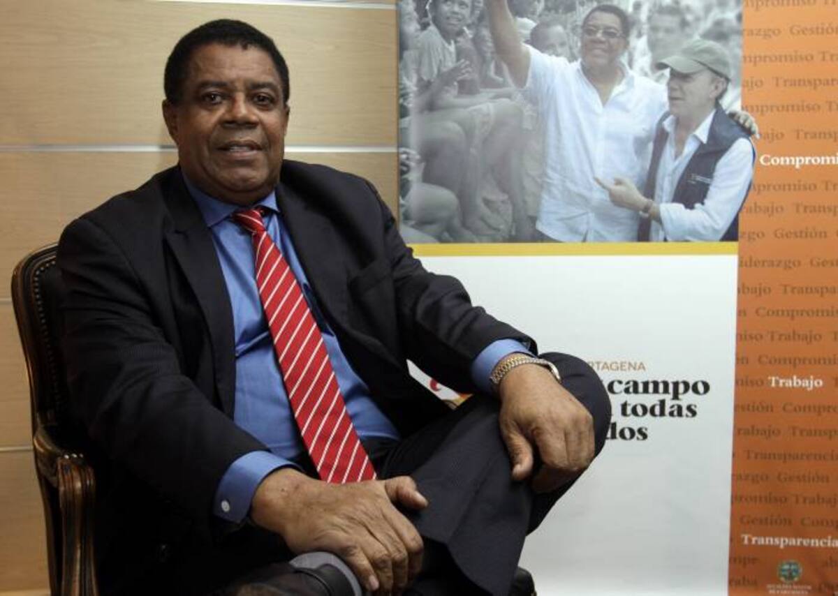 Campo Elías Terán Dix, alcalde mayor de Cartagena. ARCHIVO