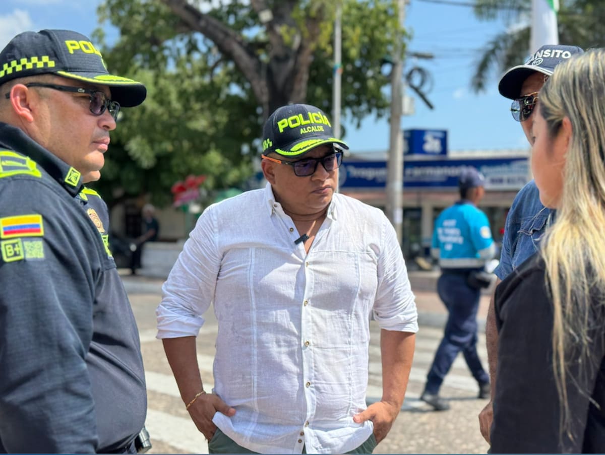 El alcalde de Galapa, Fabián Bonet.//Cortesía Alcaldía de Galapa.