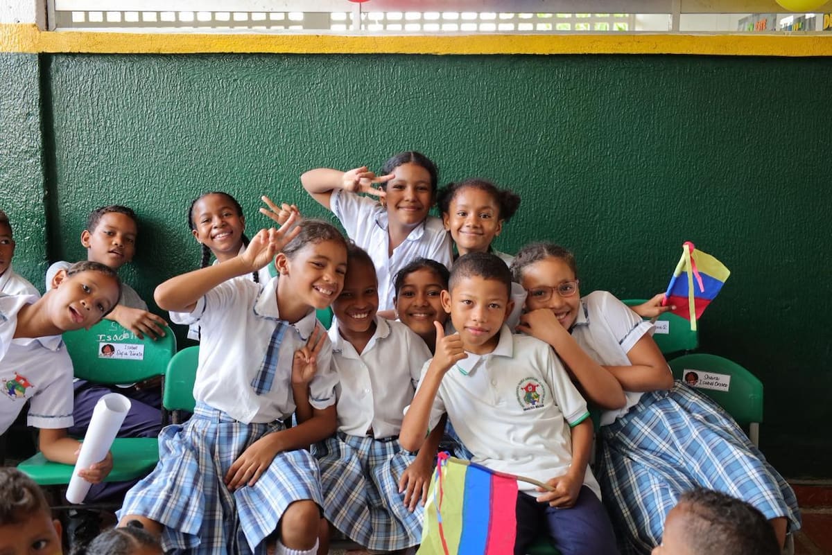 El año escolar en las escuelas públicas de Bolívar comienza el 26 de enero. // Foto: cortesía Gobernación
