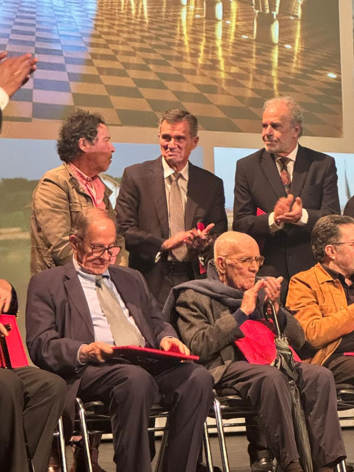 El arquitecto cartagenero Alberto Samudio Trallero fue homenajeado en Bogotá. // Foto: cortesía