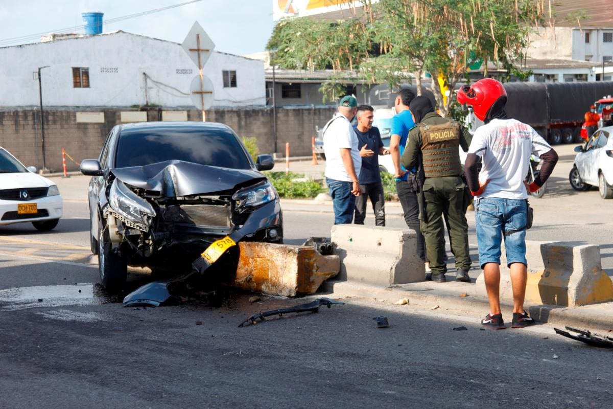 Las 3 zonas de Cartagena con más fatalidades en accidentes de tránsito