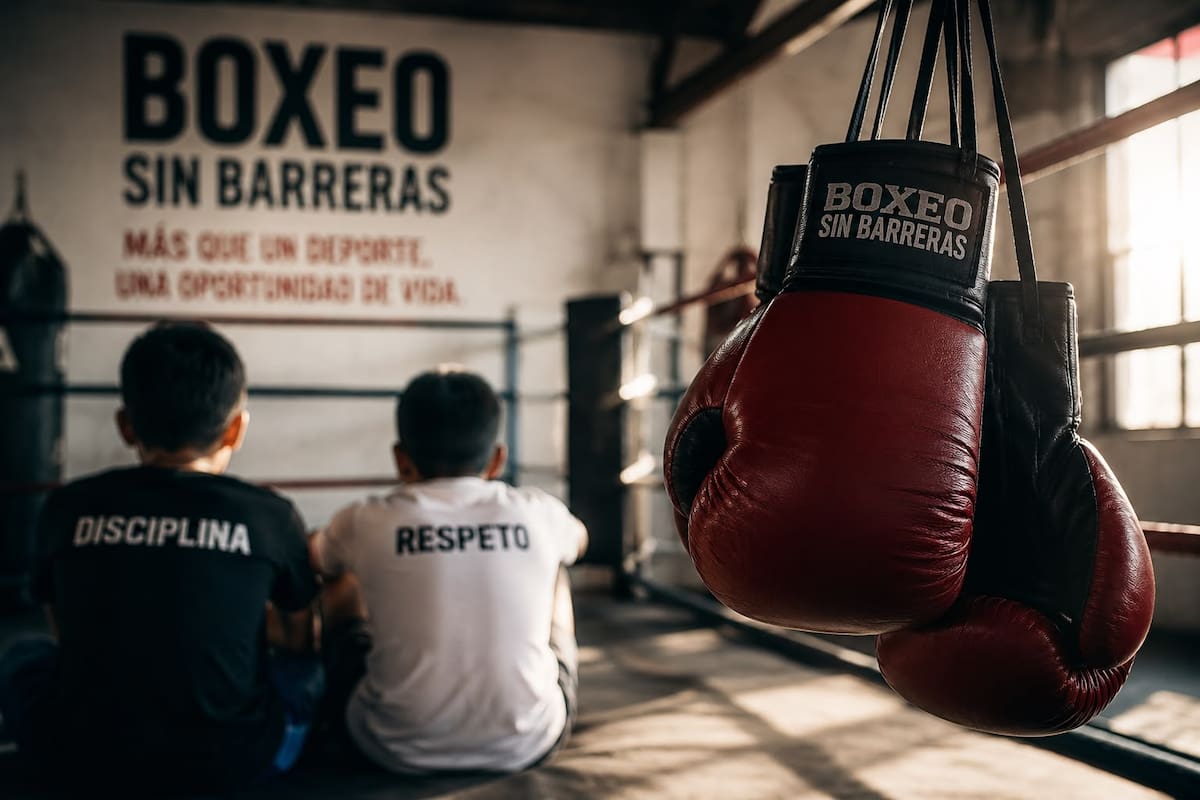 Fundación Boxeo Sin Barreras llega a Cartagena para transformar vidas a través del deporte