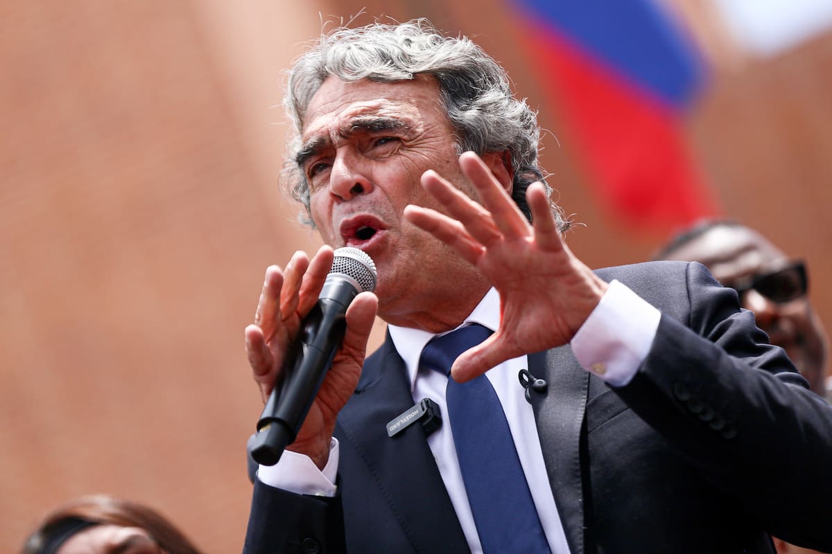 El candidato presidencial Sergio Fajardo. // Foto: Colprensa - Lina Gasca.