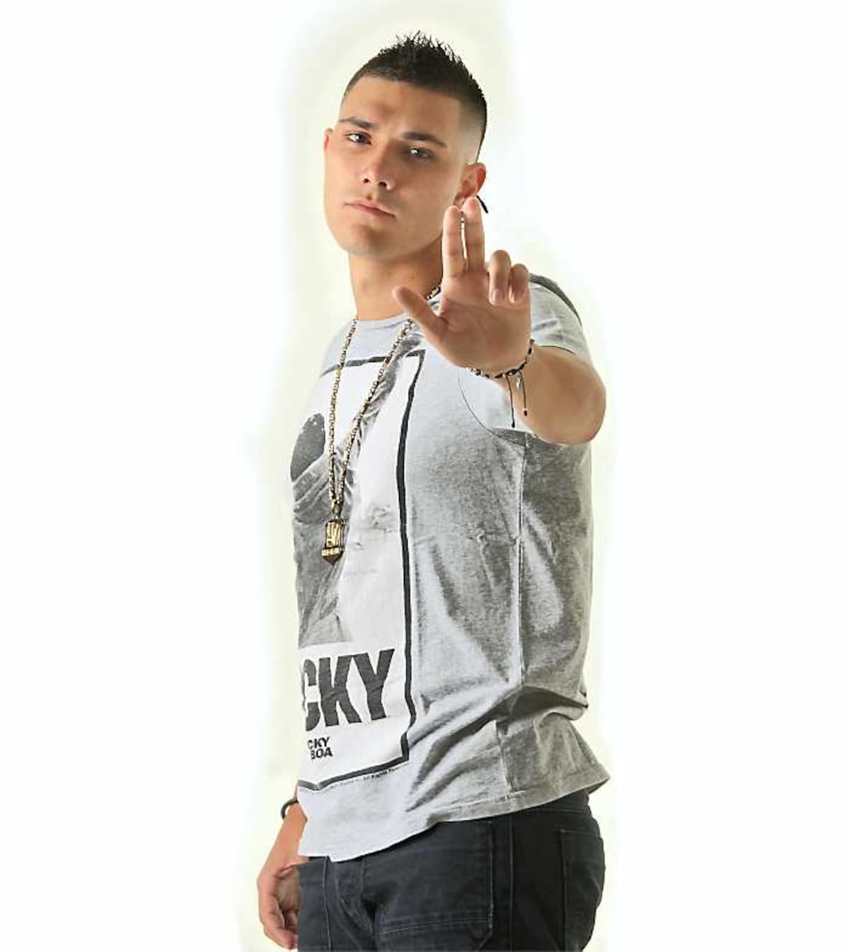 Cantante colombiano Riko.