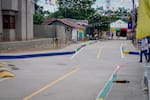 Yamil Arana inauguró nueva vía pavimentada en El Carmen de Bolívar: así quedó