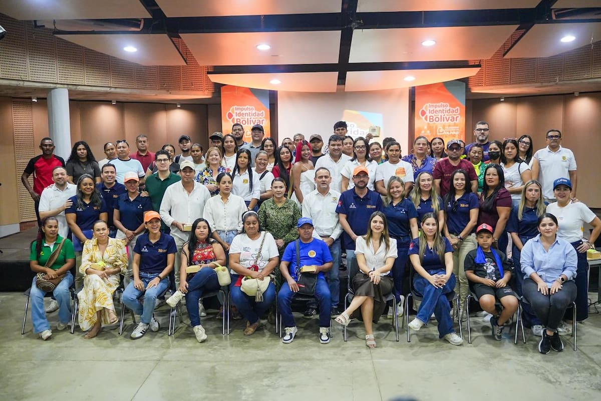 Lanzamiento de ruta 'El Carmen en un bocado', en la escuela de música Lucho Bermúdez. //Foto: Cortesía