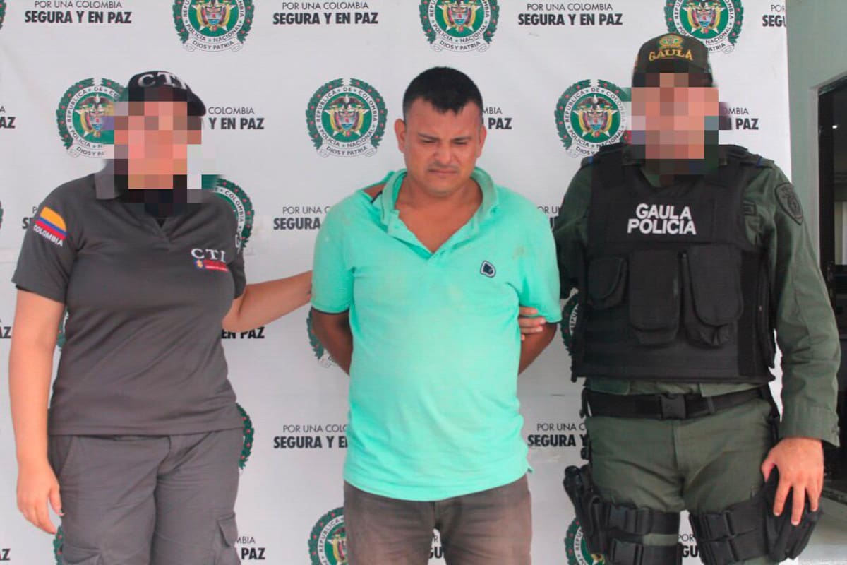 Gaula de la Policía y CTI capturaron a alias “El Chino” del Clan del Golfo