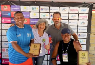 Colombiano Oquendo ganó, en dobles, el Barranquilla Open de Tenis en Silla de Ruedas