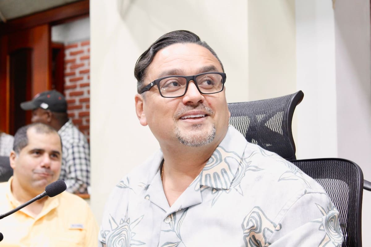 El concejal de Cambio Radical, Carlos Barrios, destacó la labor del Concejo en la protección del patrimonio de Cartagena.// Foto:cortesía.