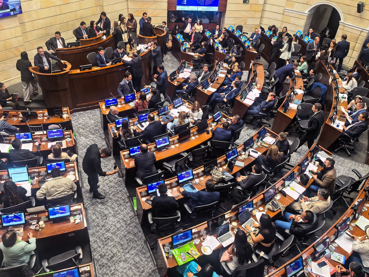 El Congreso de la República habría aprobado el presupuesto de 2027 en la noche del 19 de octubre y en la madrugada del 20. // Foto: Colprensa.