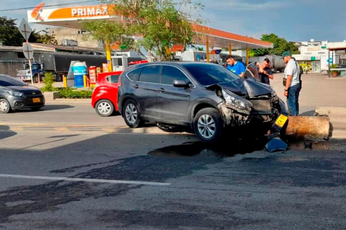 Estas son las 5 vías con mayor accidentalidad en Cartagena
