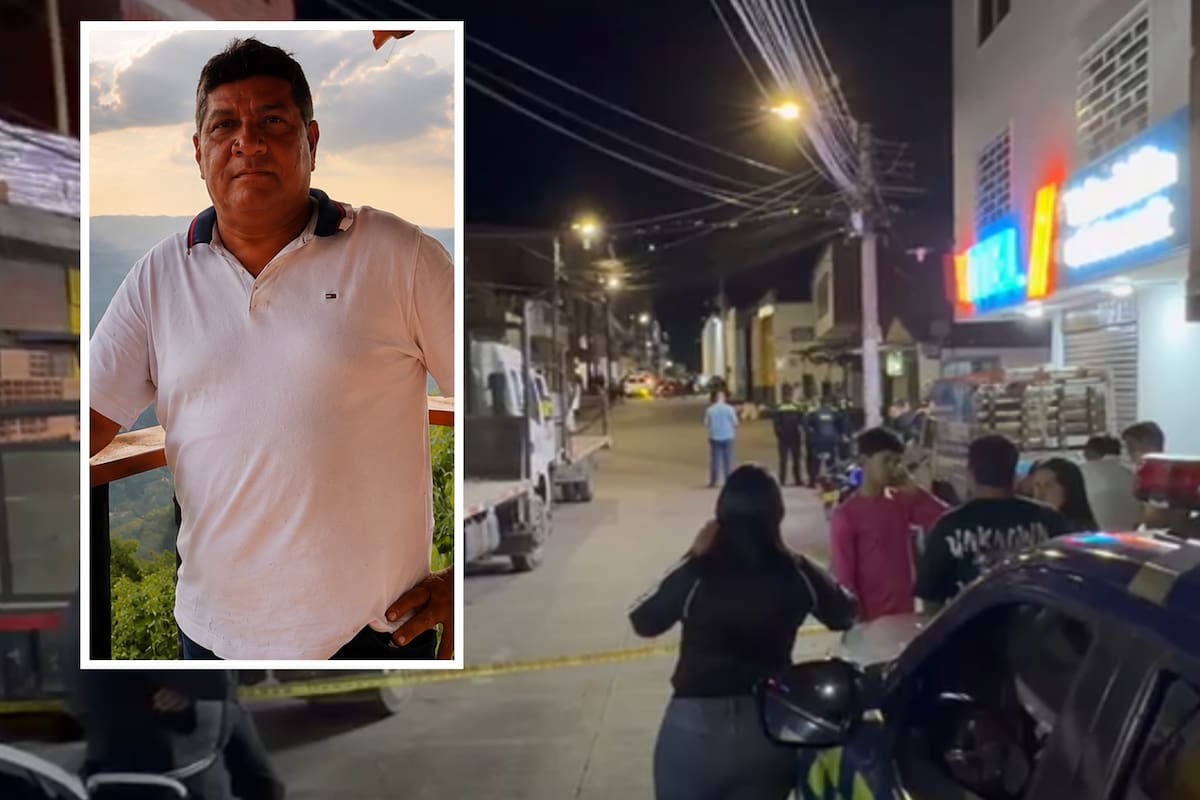 Él era Virgilio Bueno, el reconocido comerciante que mataron en un ataque de sicarios