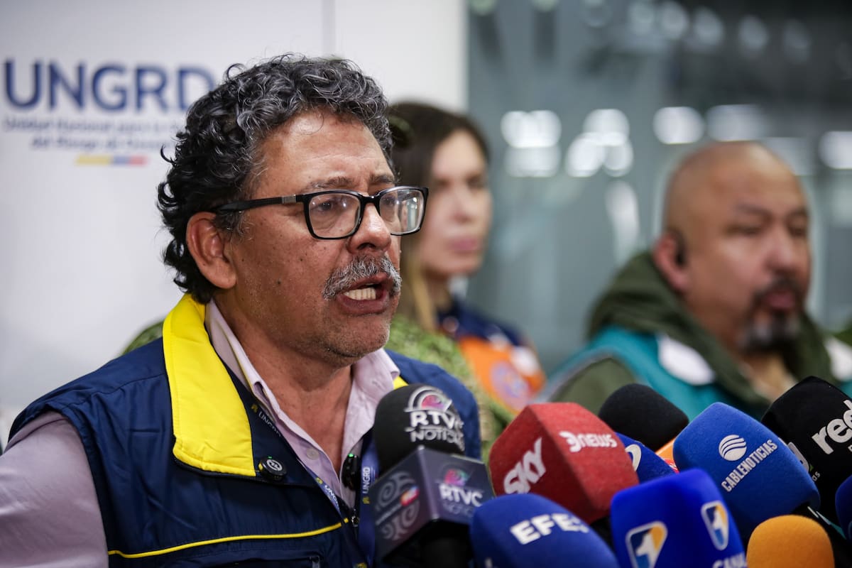 El director de la Ungrd, Javier Pava. // Foto: Colprensa