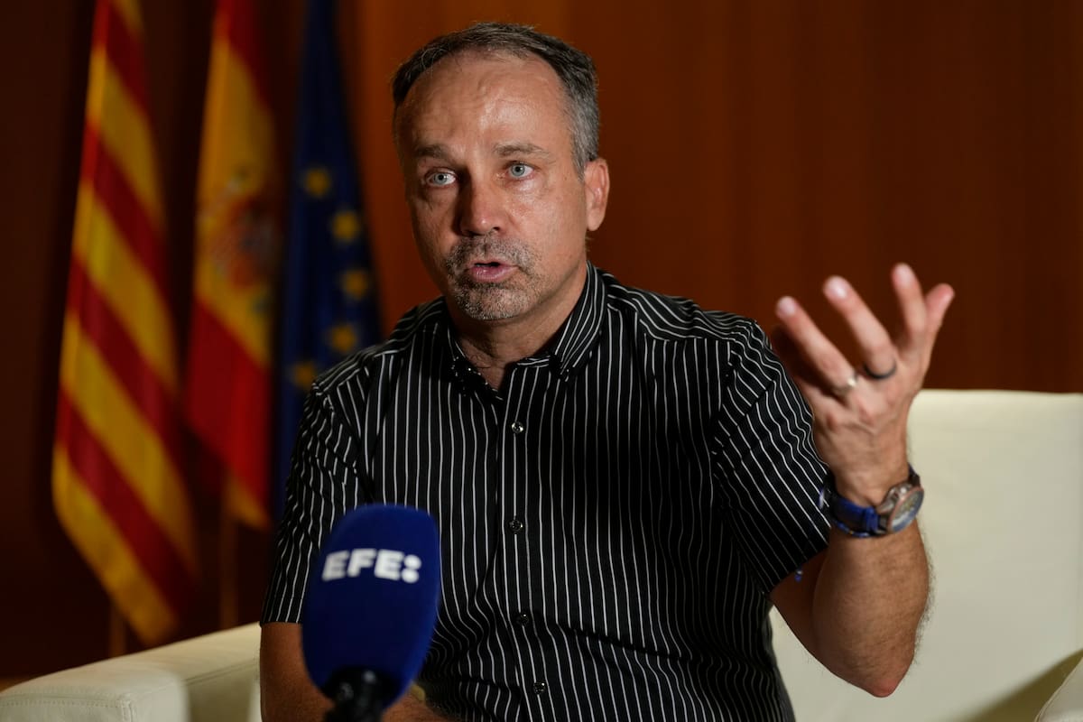 El director del Programa Mundial de Alimentos (PMA/WFP) en Colombia, Nils Grede. // Foto: EFE/Alejandro García.