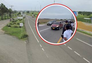 No hay bloqueo en la Vía del Mar, en la entrada de Tierra Baja: esto dice la Alcaldía