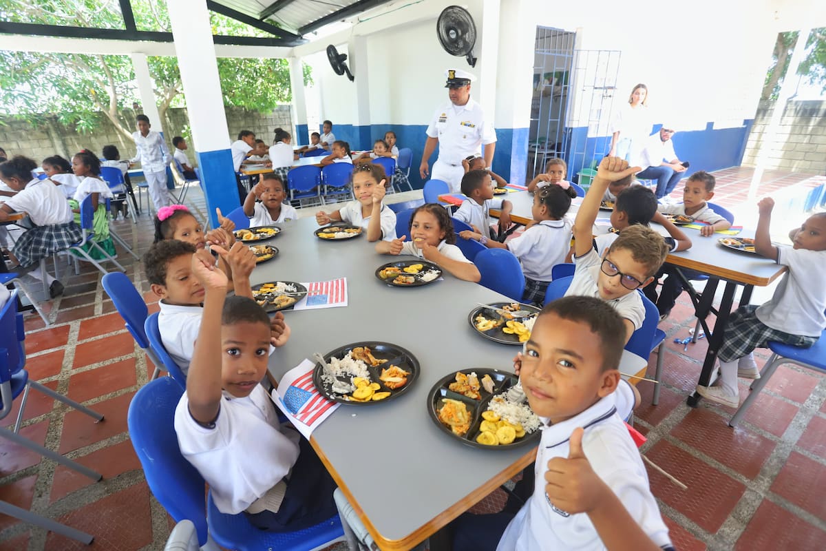 El Distrito planea llegar a los 100 comedores escolares en 2026. // Foto: cortesía Secretaría de Educación