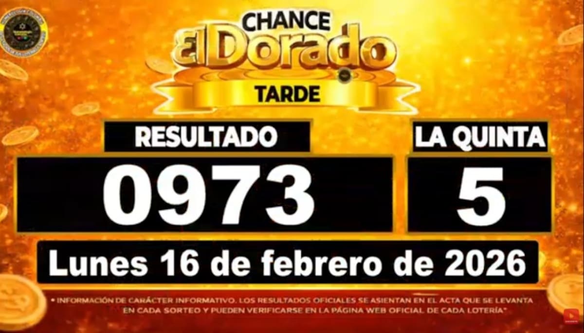 El Dorado Tarde del 16 de febrero de 2026. // Foto: captura de pantalla