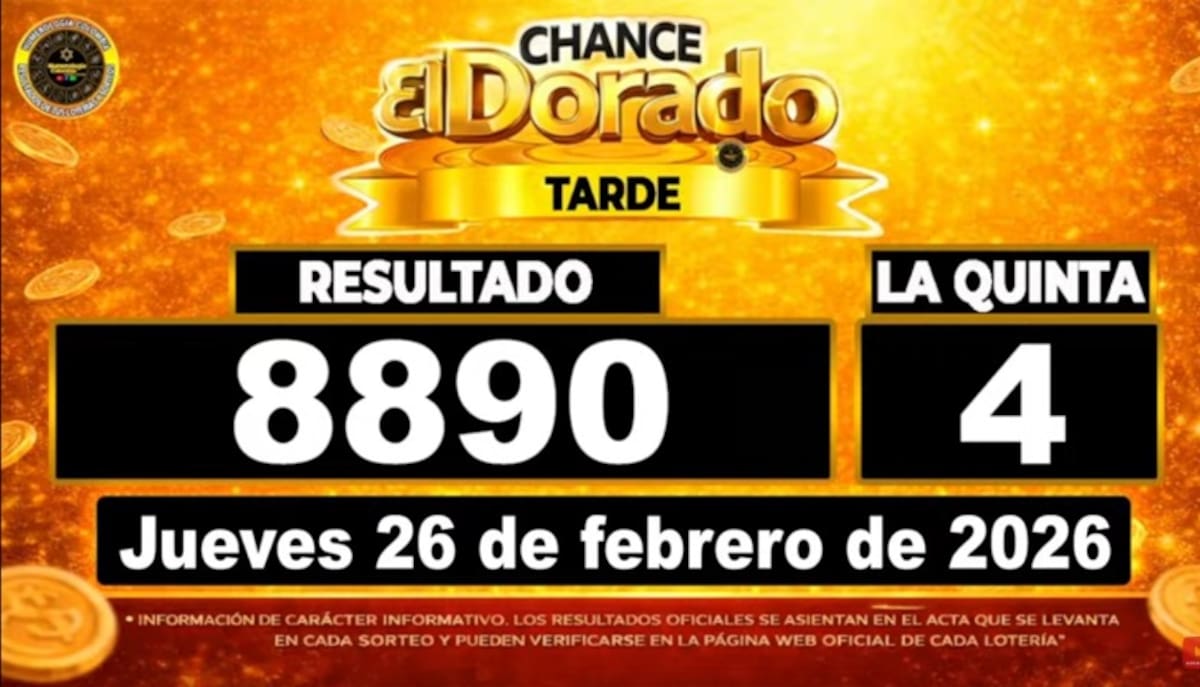 El Dorado Tarde del 26 de febrero de 2026. // Foto: captura de pantalla