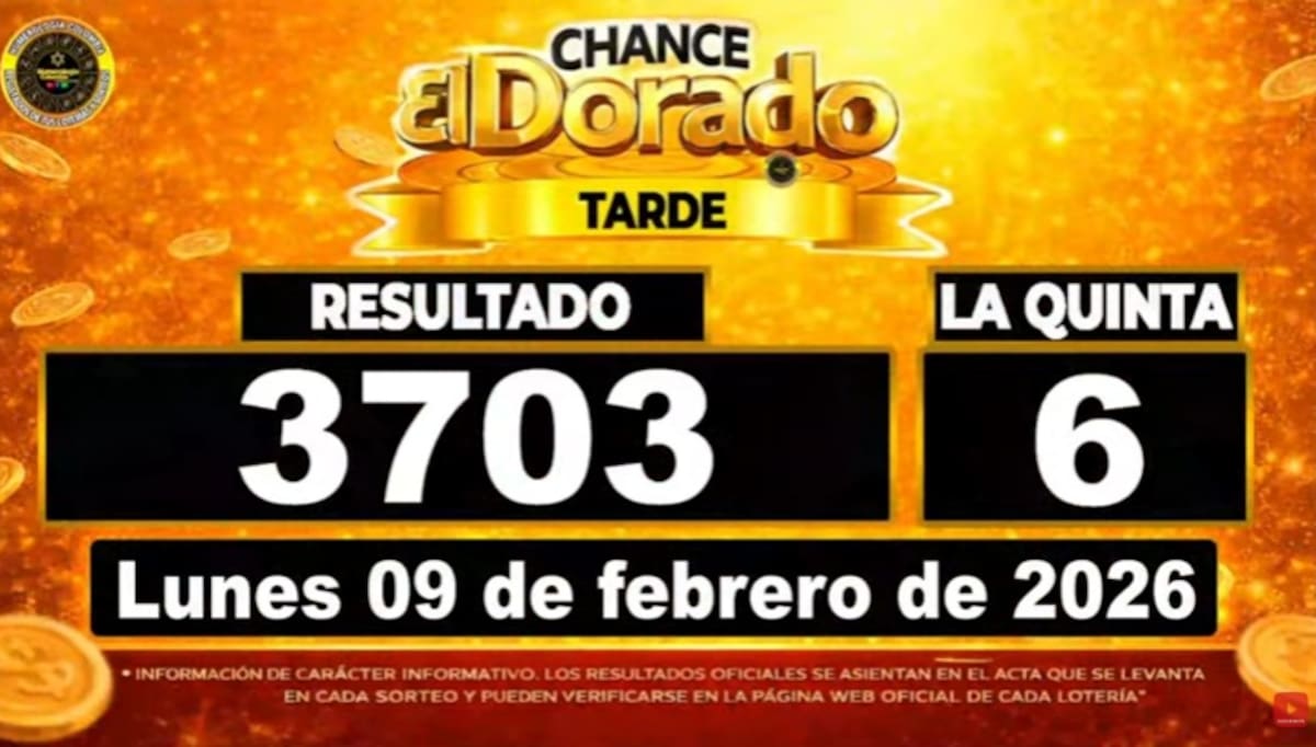 El Dorado Tarde del 9 de febrero de 2026. // Foto: captura de pantalla