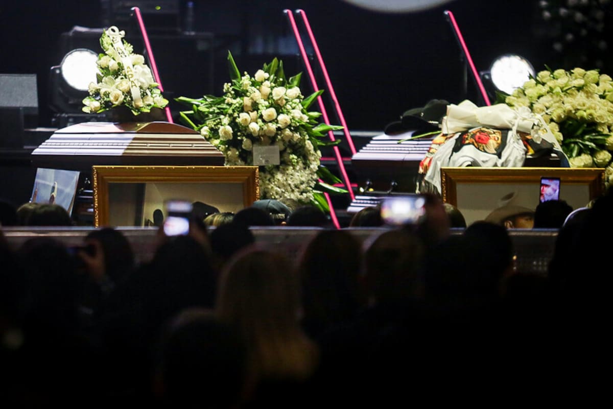 El emotivo mensaje de la hija de Yeison Jiménez que estremeció su despedida en el Movistar Arena. //Foto: Colprensa