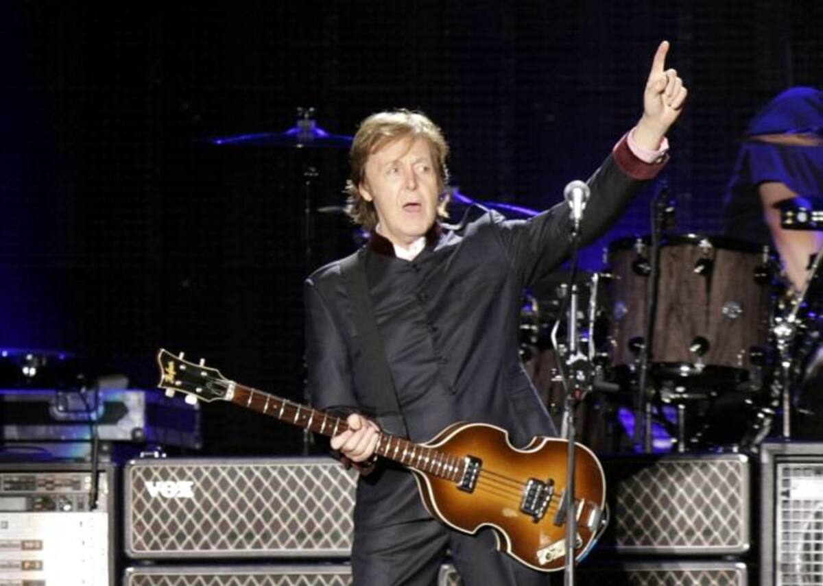 El exBeatle Paul McCartney ofreció una noche musical inolvidable a los más de 30 mil asistentes en el estadio El Campín de Bogotá. COLPRENSA