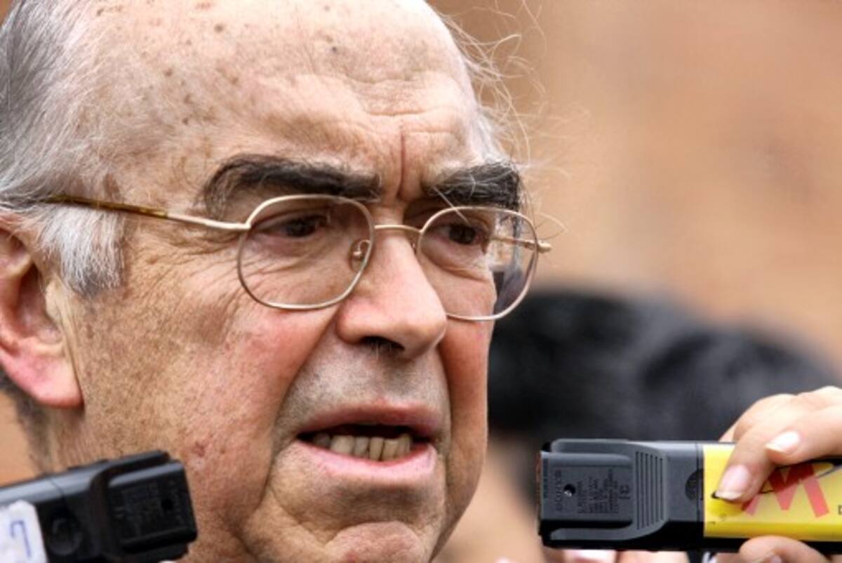 El excanciller Augusto Ramírez Ocampo (qpd). Colprensa - Archivo