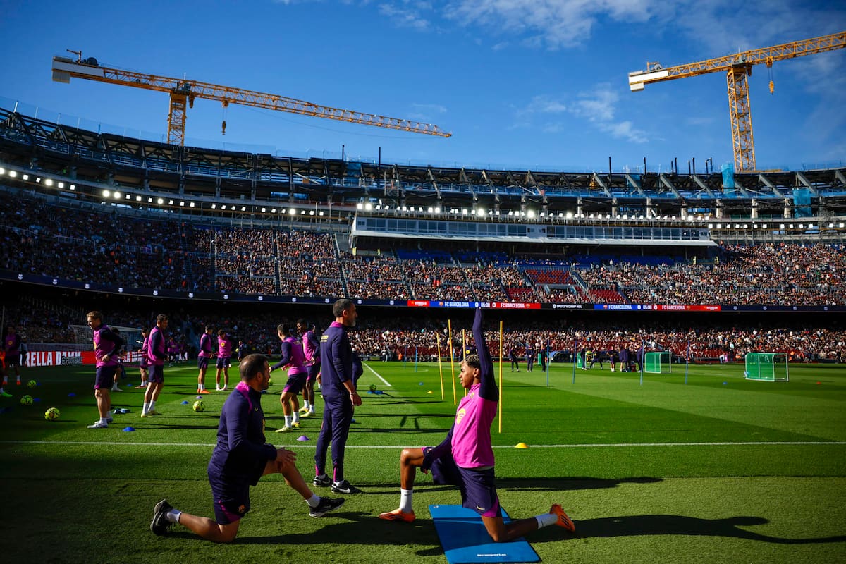 El Spotify Camp Nou podría quedarse con la final de la Champions 2029. Foto,EFE: Alberto Estévez