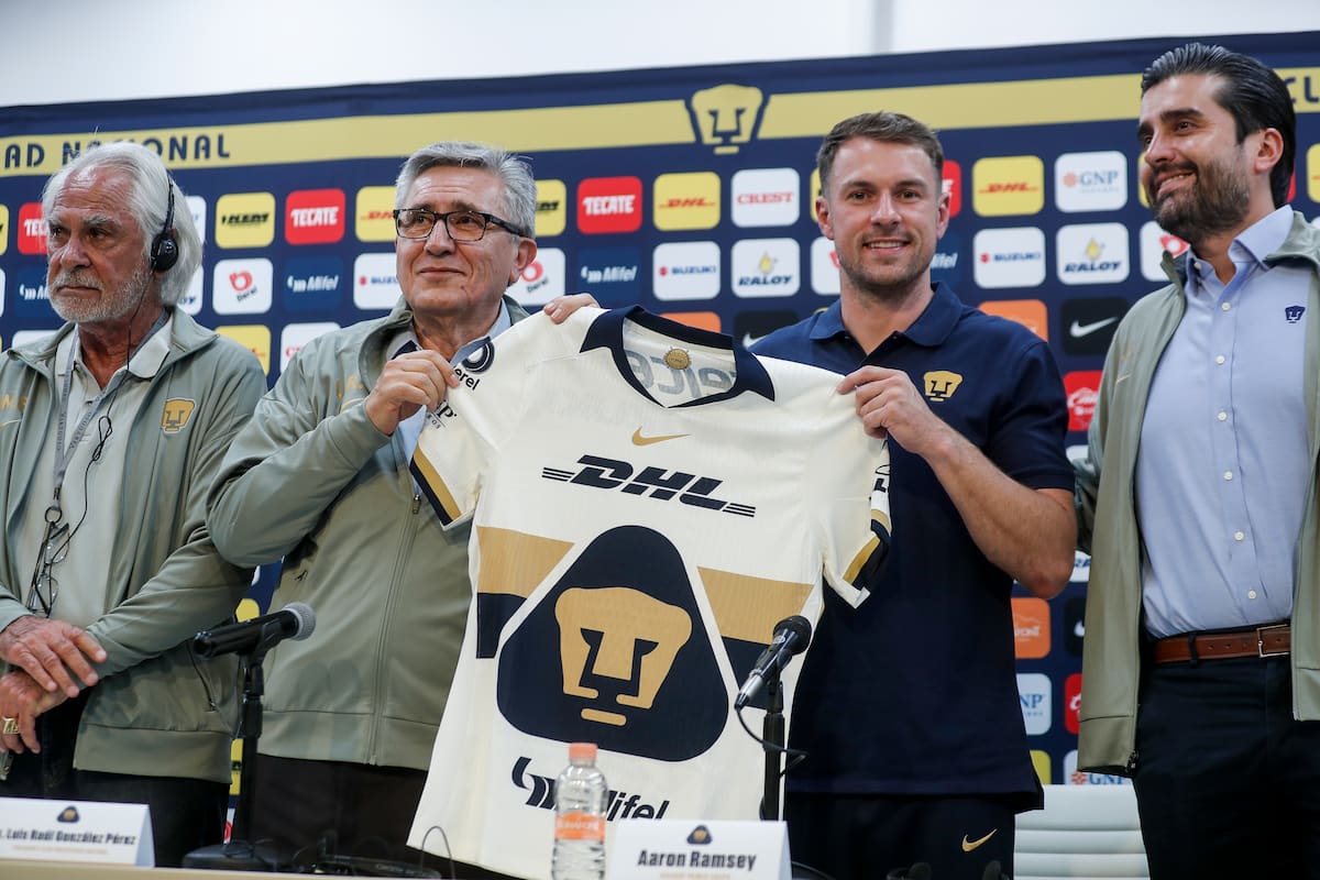 Otro crack llega a la Liga MX: Aaron Ramsey es nuevo jugador del Pumas UNAM