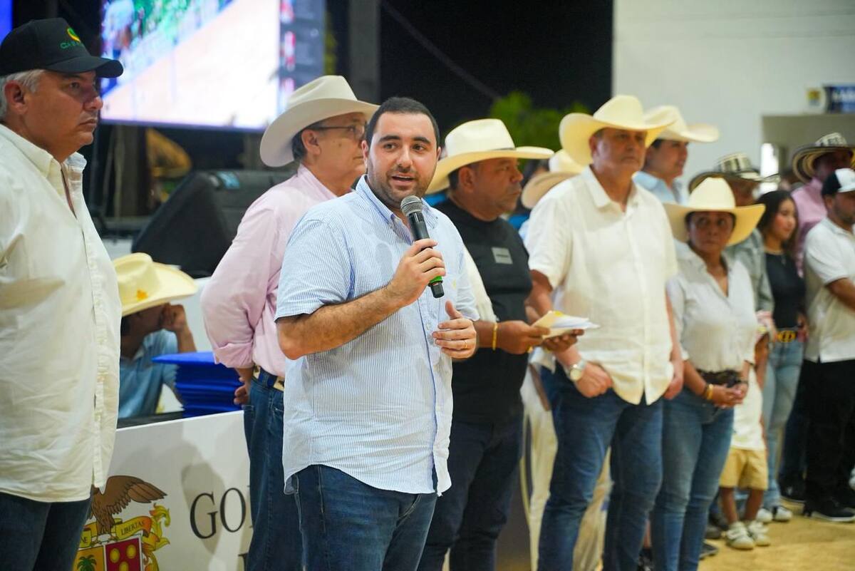 El gobernador de Bolívar, Yamil Arana. // Foto: cortesía Gobernación