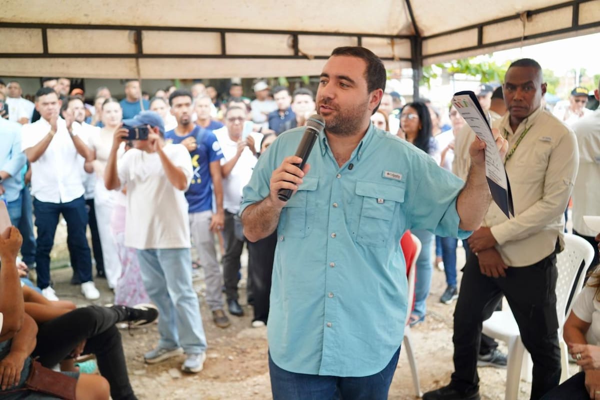 El gobernador de Bolívar, Yamil Arana Padauí. // Foto: cortesía de la Gobernación de Bolívar