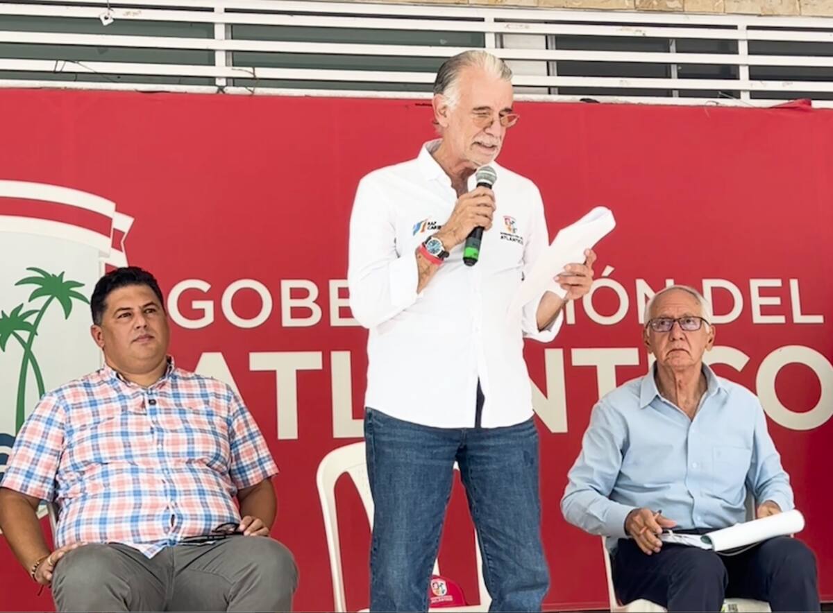 El gobernador del Atlántico, Eduardo Verano dijo que la recentralización impide el desarrollo autónomo de las regiones.//Cortesía Gobernación del Atlántico.