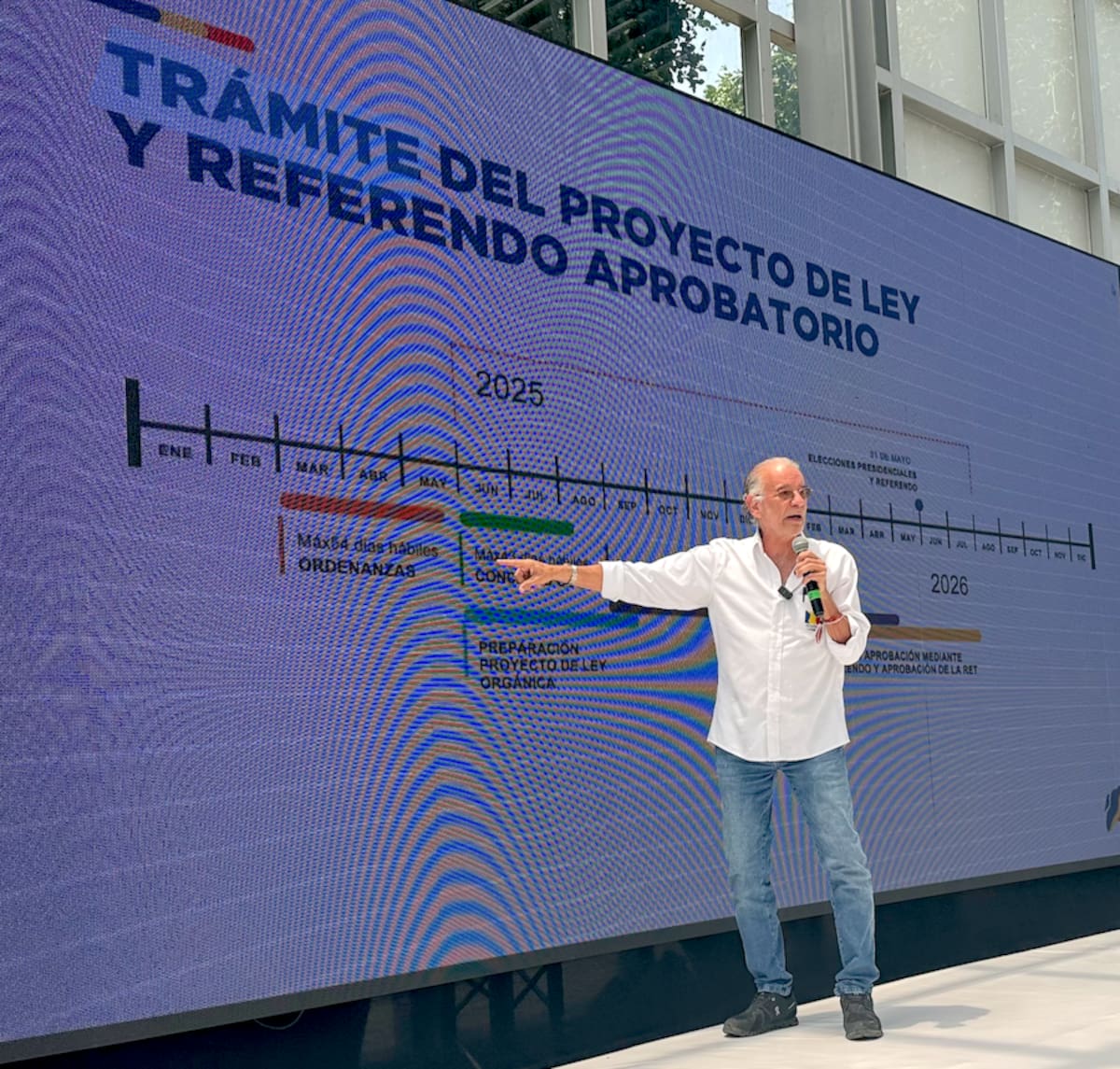 El gobernador del Atlántico, Eduardo Verano, habló del Voto Caribe, dijo que no será una mamadera de gallo y que se hará en marzo de 2026.//El Universal.