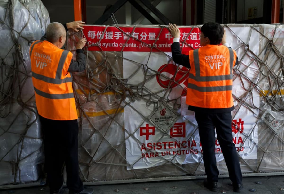 China envía ayuda humanitaria a Colombia tras fuerte terremoto. // Foto: EFE/ UNGRD /SOLO USO EDITORIAL/ NO VENTAS/ SOLO DISPONIBLE PARA ILUSTRAR LA NOTICIA QUE ACOMPAÑA (CRÉDITO OBLIGATORIO)
