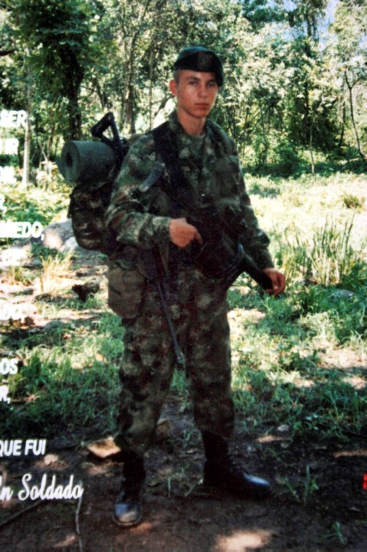 Soldado Josué Daniel Calvo