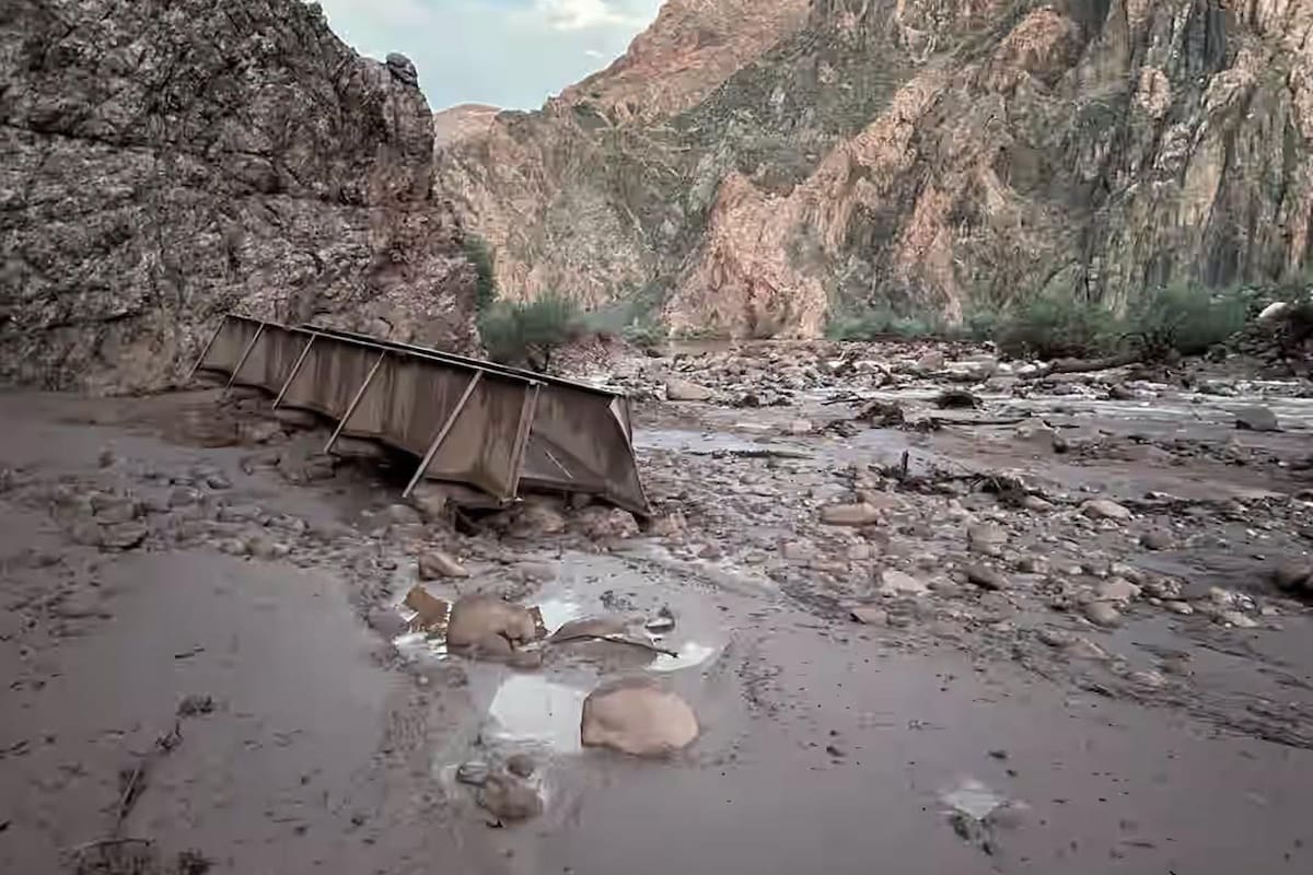 Tragedia en el Gran Cañón: inundación deja un fallecido y 15 desaparecidos