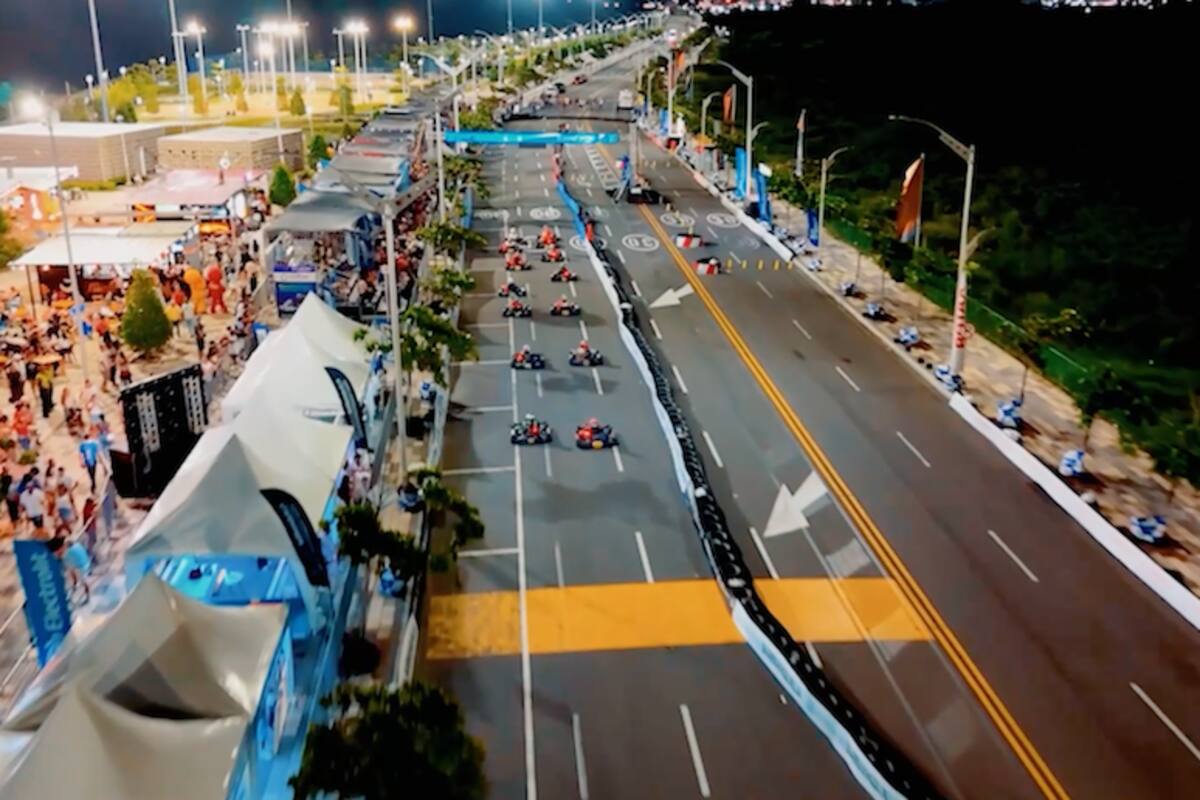 Gran Premio Rotax del Caribe Electrolit de karts 2025 vuelve al Gran Malecón