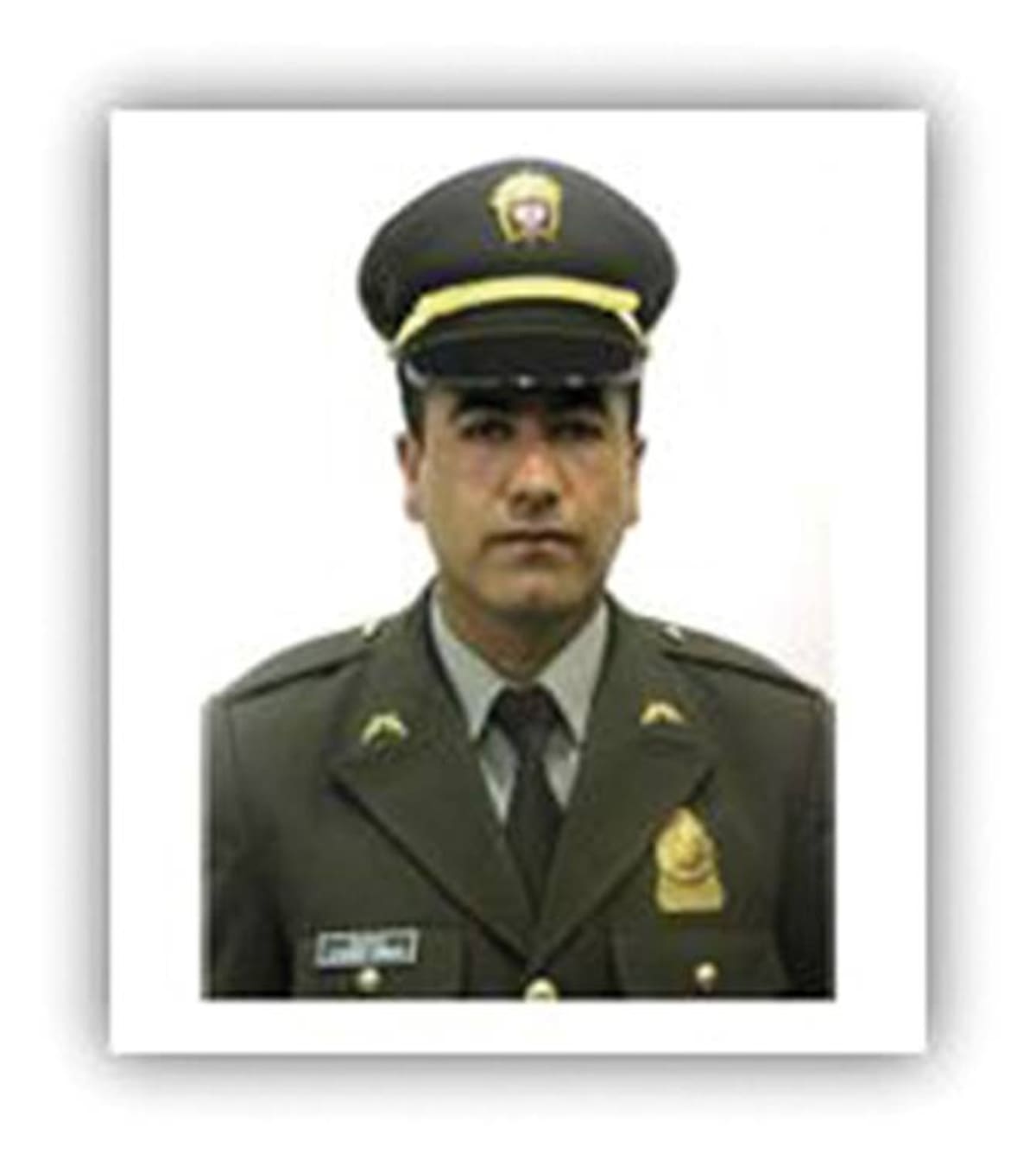 Intendente Rosember Burbano, muerto en el atentado. COLPRENSA