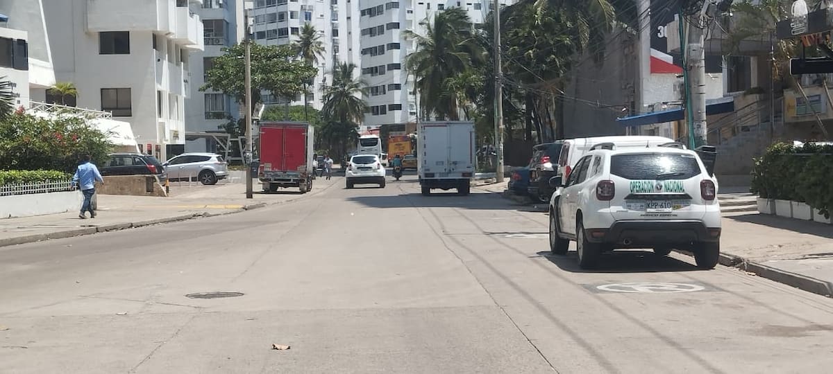 En El Laguito, las obras de rehabilitación vial se realizarán sobre la calle 1b e incluirán dos callejones. // Foto: Óscar Díaz.