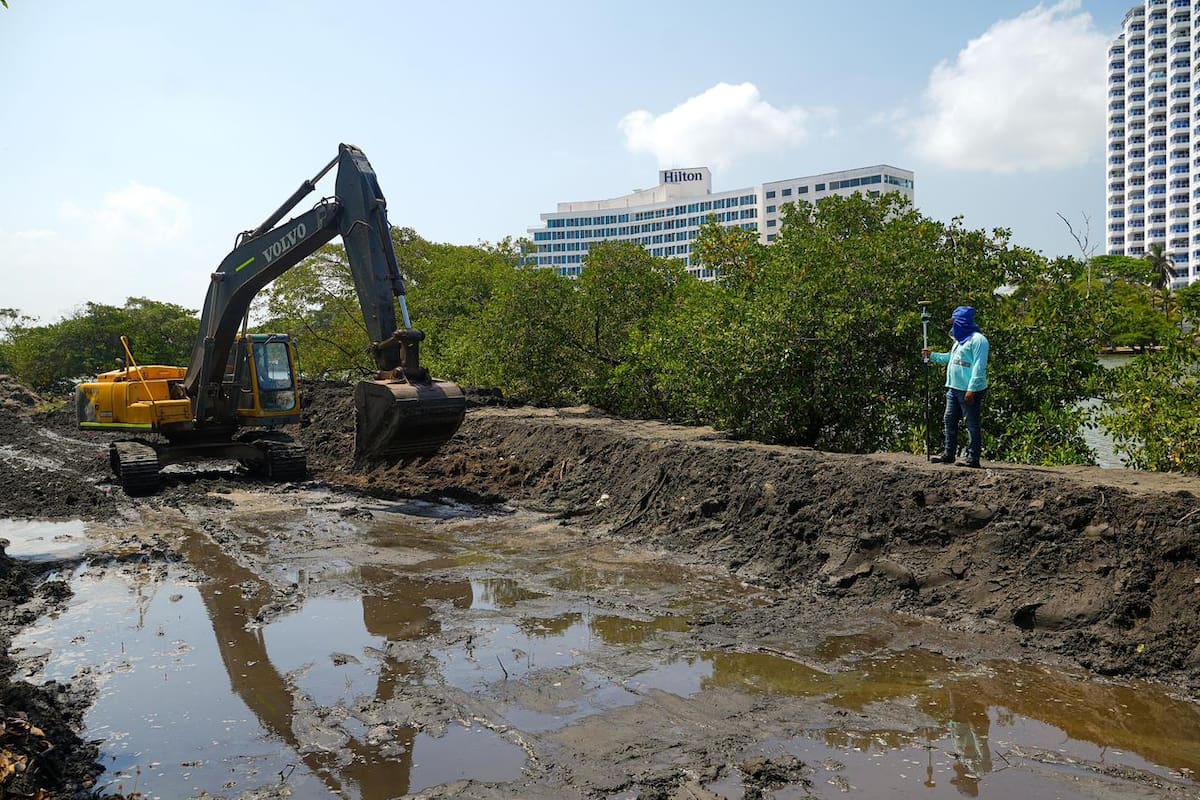 Intervención urbanística en El Laguito: Estas son las obras que realizan